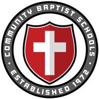 red, black, and white circular CBS logo